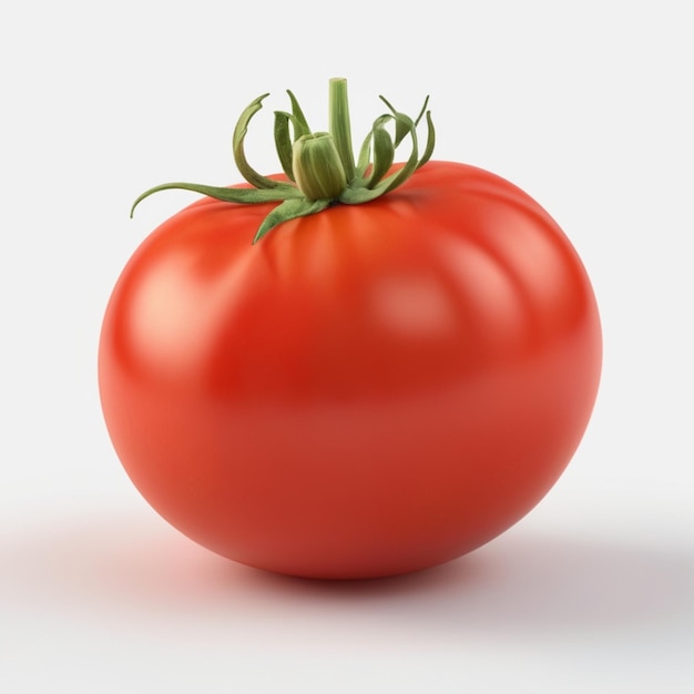 Fruit De Tomate Psd Sur Fond Blanc