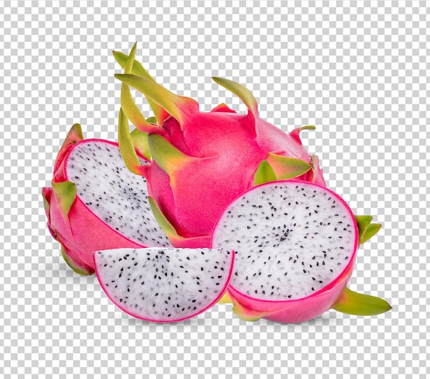 Fruits du dragon isolés PSD Premium