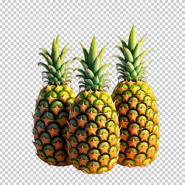 PSD des fruits sur un fond transparent