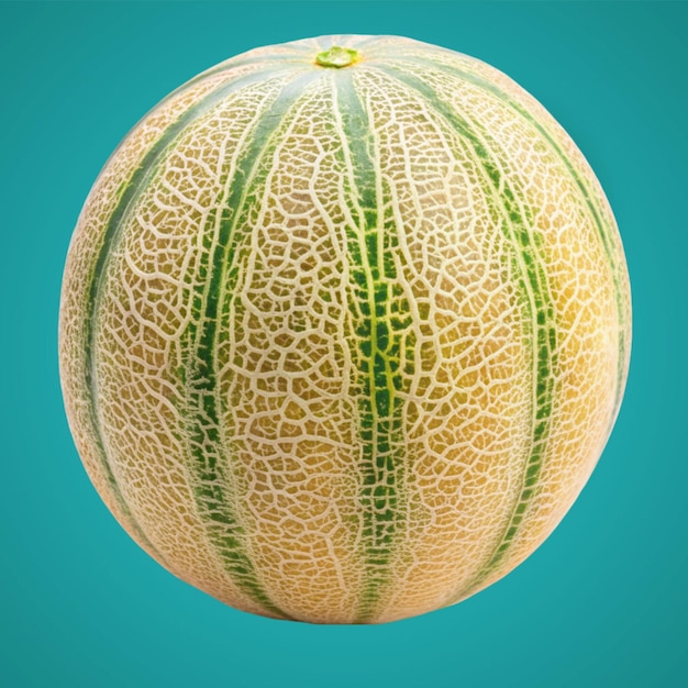 PSD fruits de melon isolés sur un fond transparent