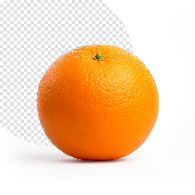 PSD fruits orange sur blanc