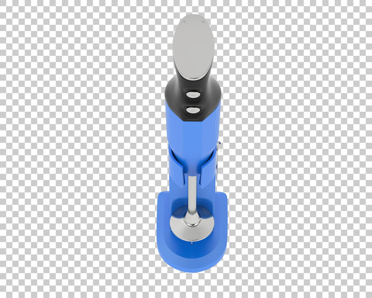 PSD frullatore isolato su sfondo trasparente 3d rendering illustrazione
