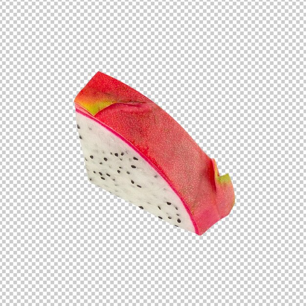 Fruta del dragón Pitaya corte recorte toda la profundidad de campo