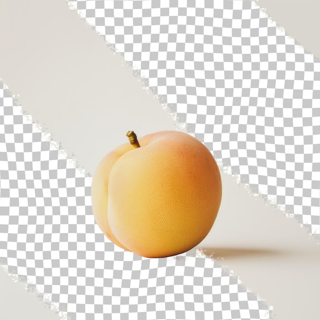 PSD una fruta está en un fondo blanco con un fondo blanco y negro