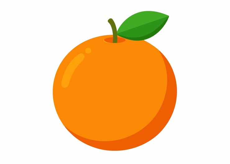 PSD fruta fresca de naranja