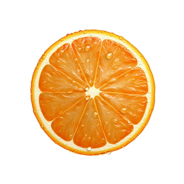 fruta laranja isolada em alta resolução de fundo branco