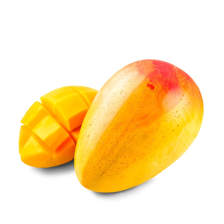PSD fruta de mango aislado