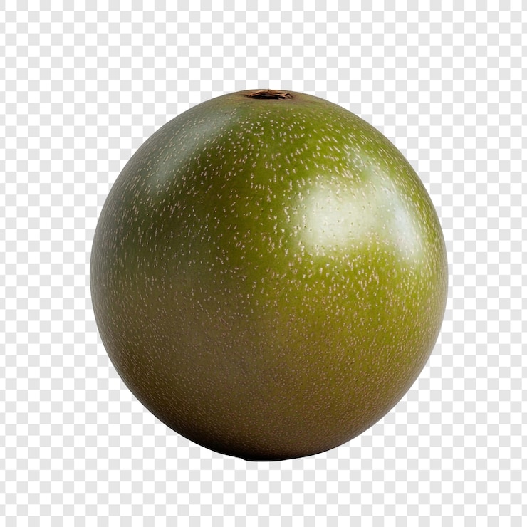 PSD fruta verde em close-up