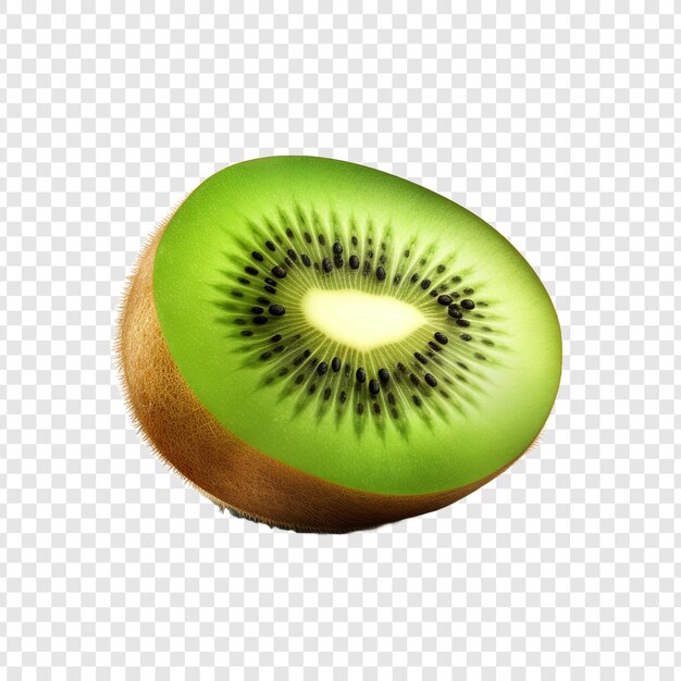 PSD frutas aisladas de kiwi sobre un fondo transparente