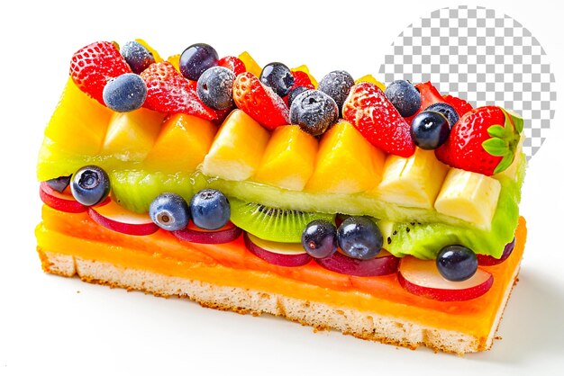 PSD frutas doces estilo japonês sanduíche sando de frutas com ingredientes deliciosos em bg transparente