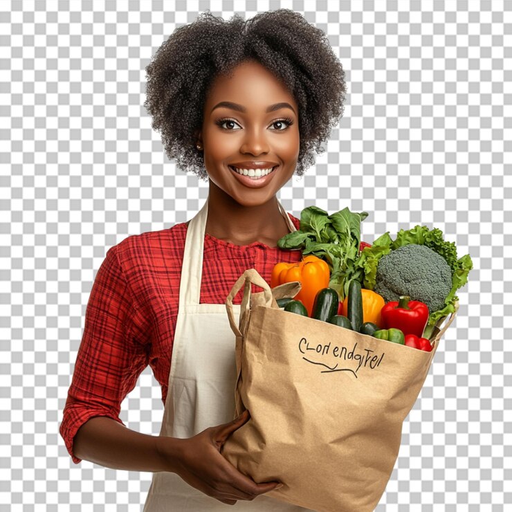 PSD frutas y verduras frescas png