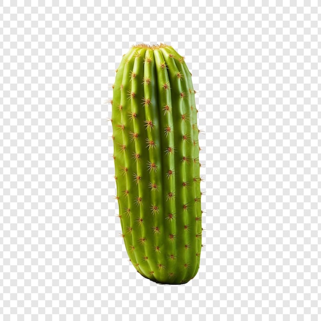 Fruto de saguaro isolado sobre fundo transparente