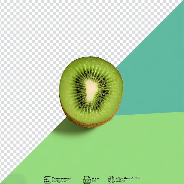 PSD fruto de kiwi fresco aislado sobre un fondo transparente