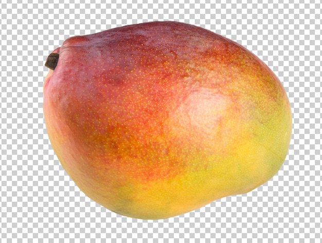 PSD fruto de mango maduro con fondo transparente png