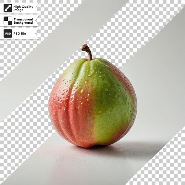 Fruto de pomelo rojo psd en fondo transparente con capa de máscara editable