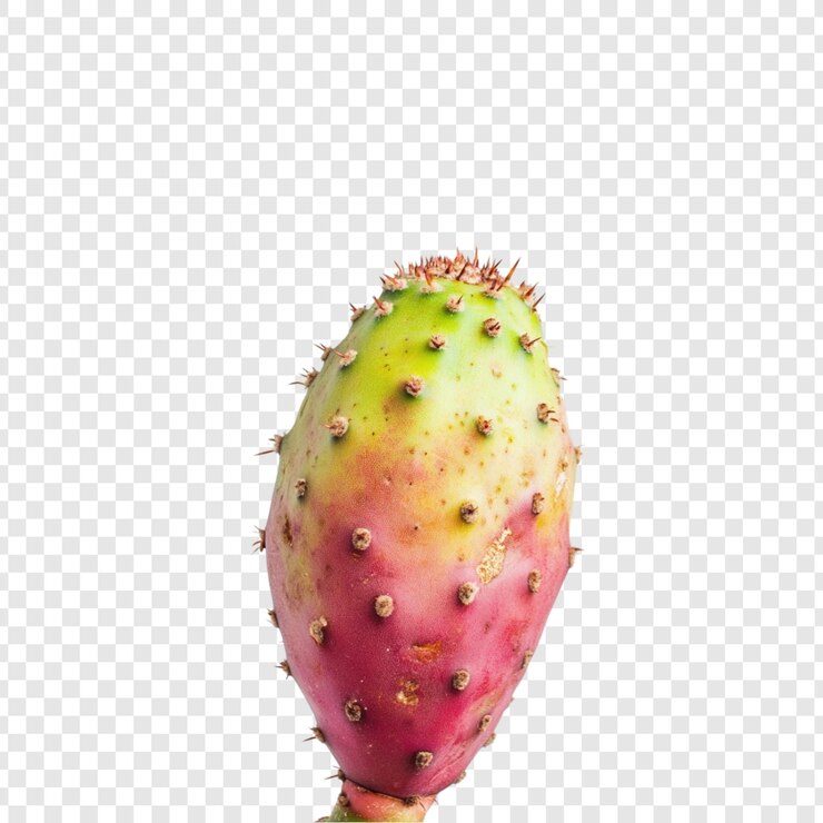 PSD frutos del cactus de la pera espinosa opuntia verde y púrpura