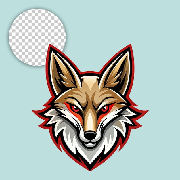 Fuchs-Logo auf durchsichtigem Hintergrund