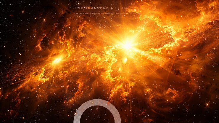 PSD el fuego quema las llamas de la chispa de fondo