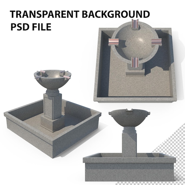 PSD fuente moderna vacía png