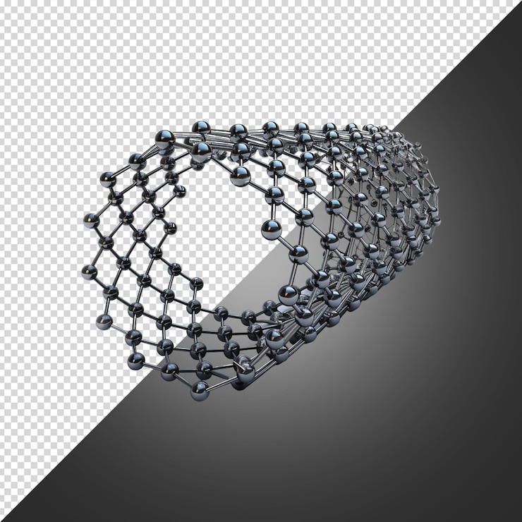 PSD el fullereno los fullerenos la molécula digital representan la estructura molecular el diseño del átomo la ilustración de la esfera