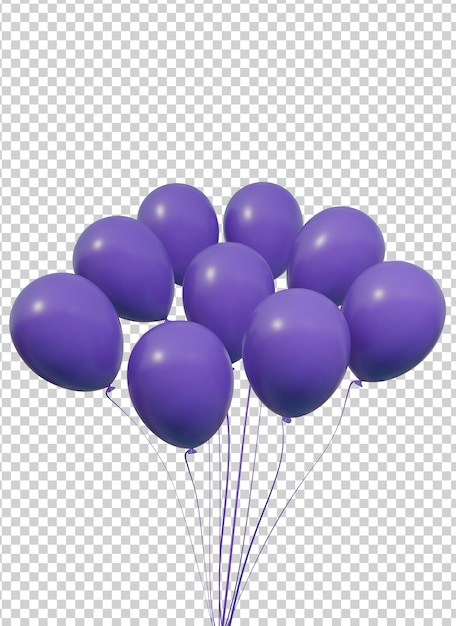Fully transparent balloons