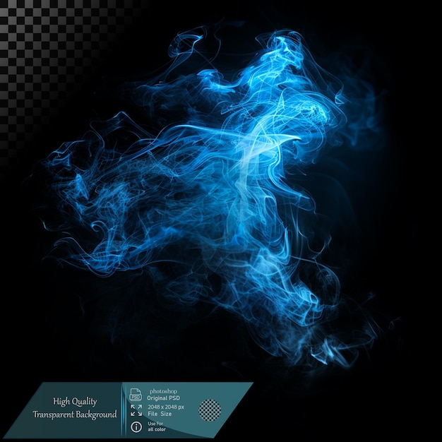 Fumo di energia blu