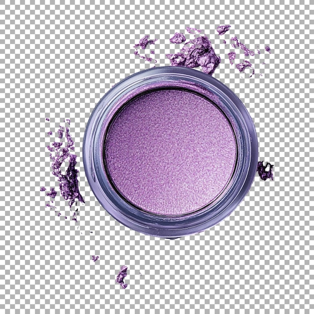 Fundación de maquillaje mate en fondo transparente generado por Ai