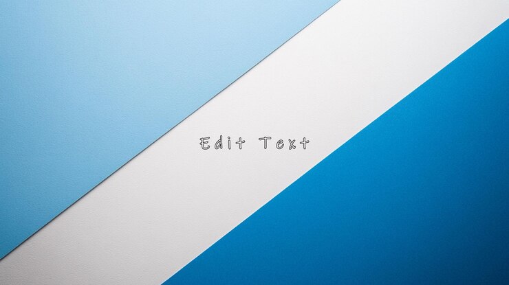 PSD fundo abstrato com blocos de cor azul e branco