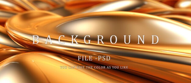 PSD fundo abstrato dourado