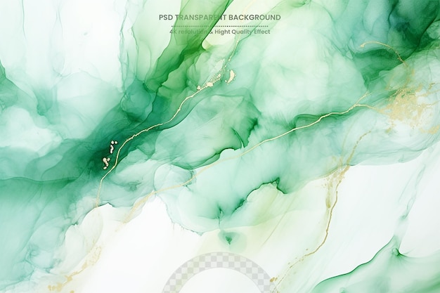 Fundo artístico abstrato Azul e Dourado Pintura abstrata em um luxuoso fundo acrílico de mármore