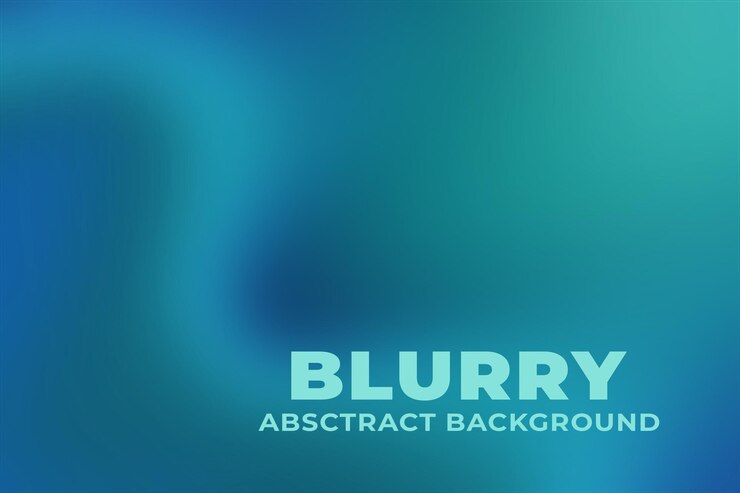 PSD fundo azul embaçado com texto embaçado