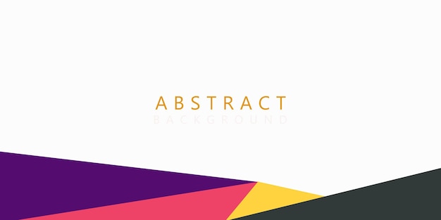 Fundo branco abstrato de vetor livre em estilo simples
