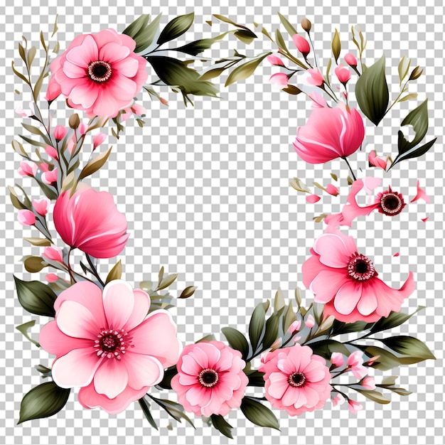 PSD fundo com padrão floral