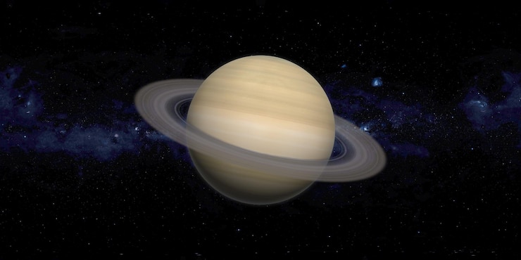 PSD fundo da galáxia de saturno e via láctea