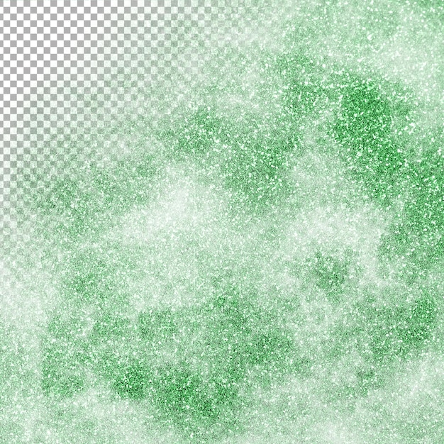 Fundo de brilho em fundo transparente