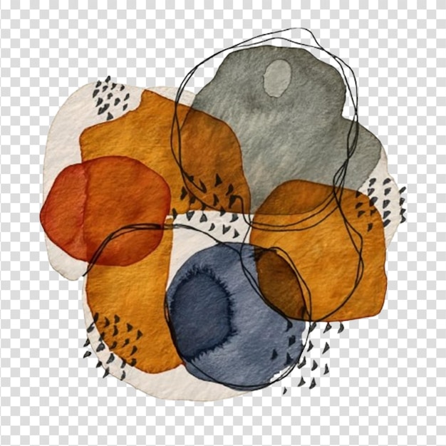 Fundo de colagem abstrata