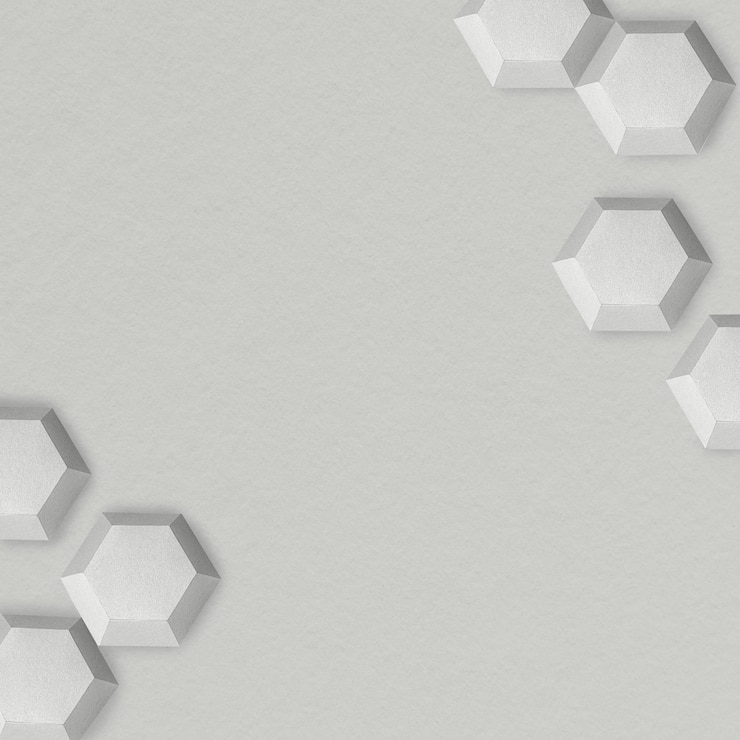 PSD fundo de design de artesanato de papel geométrico cinza