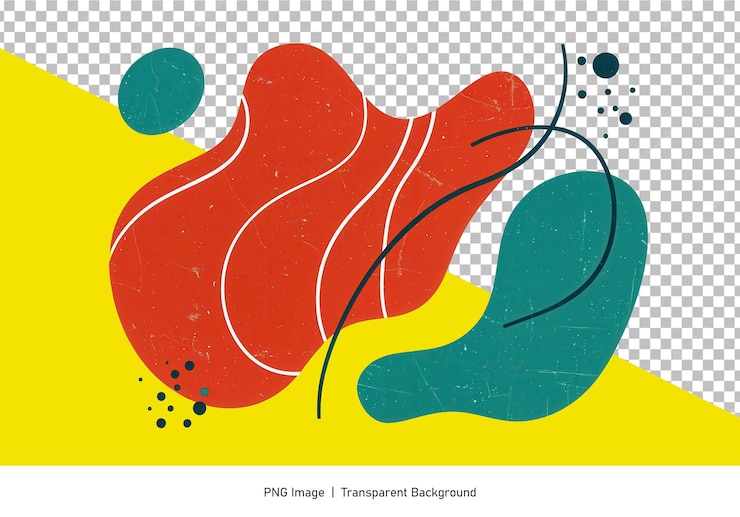 PSD fundo de formas fluidas abstratas
