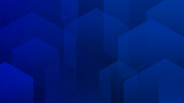 Fundo de gradiente azul abstrato moderno