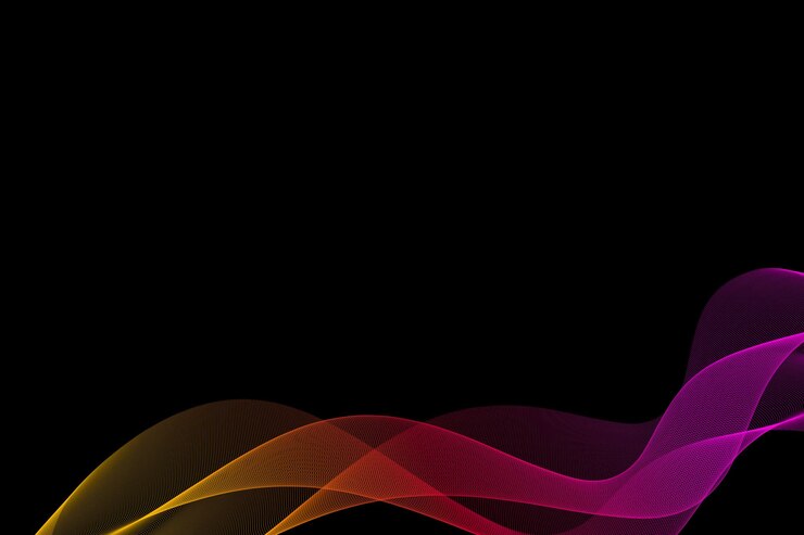 PSD fundo de gradiente de onda laranja