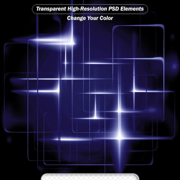 PSD fundo de linha de luz elétrica tecnologia vetorial linhas azuis e fundo abstrato