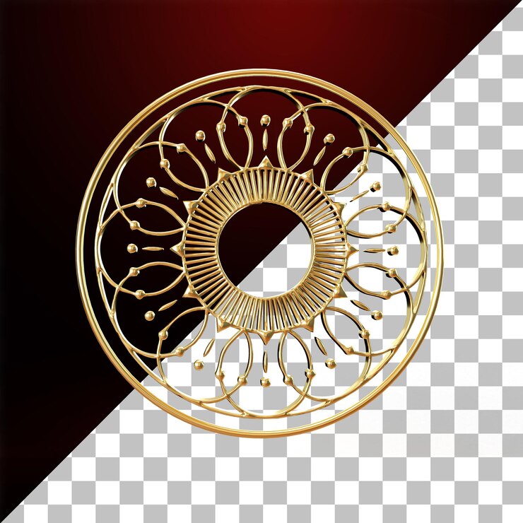 fundo de ouro de luxo