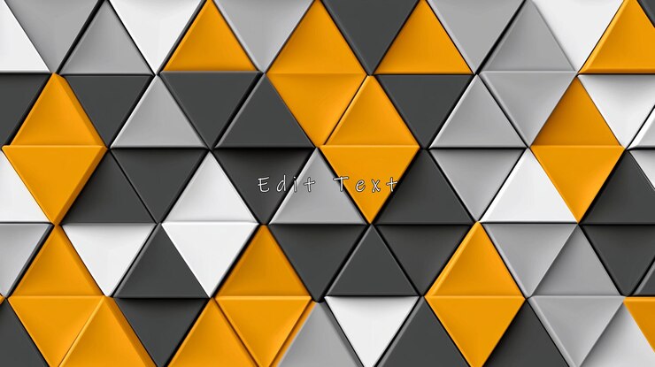 PSD fundo de padrão de triângulo geométrico abstrato