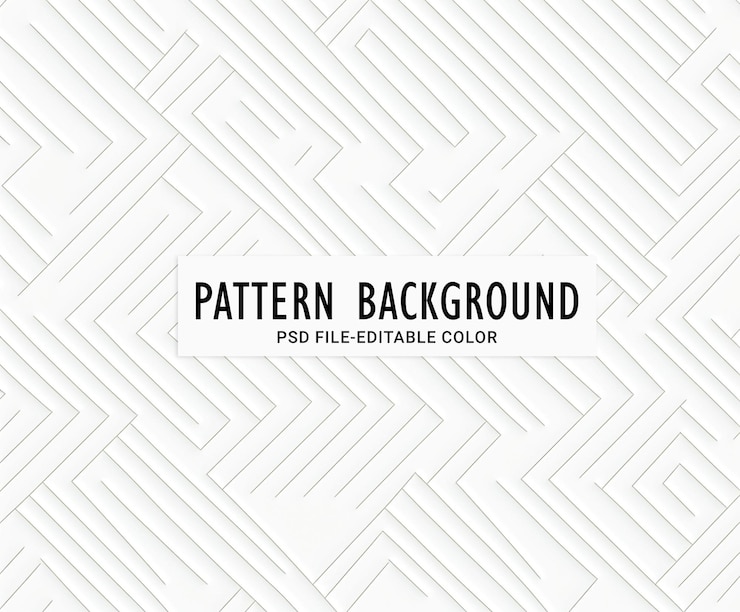 PSD fundo de padrão geométrico branco