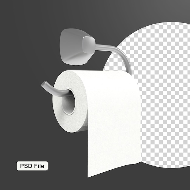 fundo de papel higiênico transparente