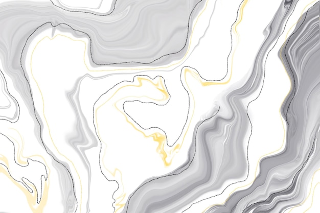 Fundo de textura de mármore Ilustração vetorial Cores cinzentas e brancas