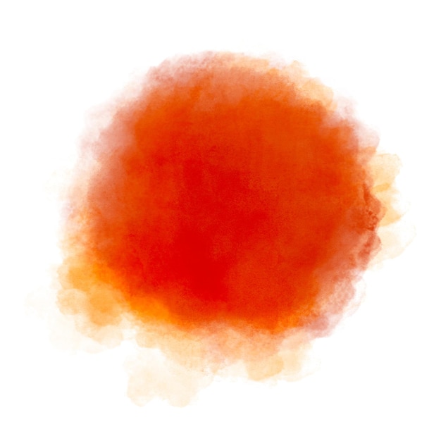 PSD fundo de textura de tinta aquarela laranja