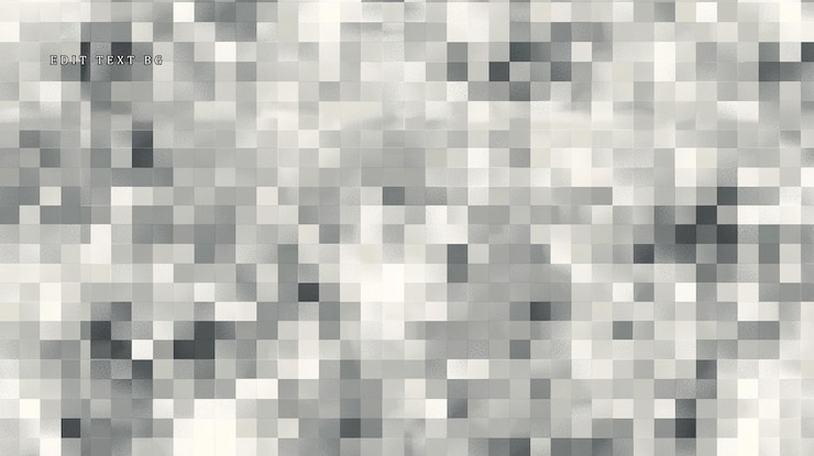 PSD fundo de textura pixelada em escala de cinza abstrato 1