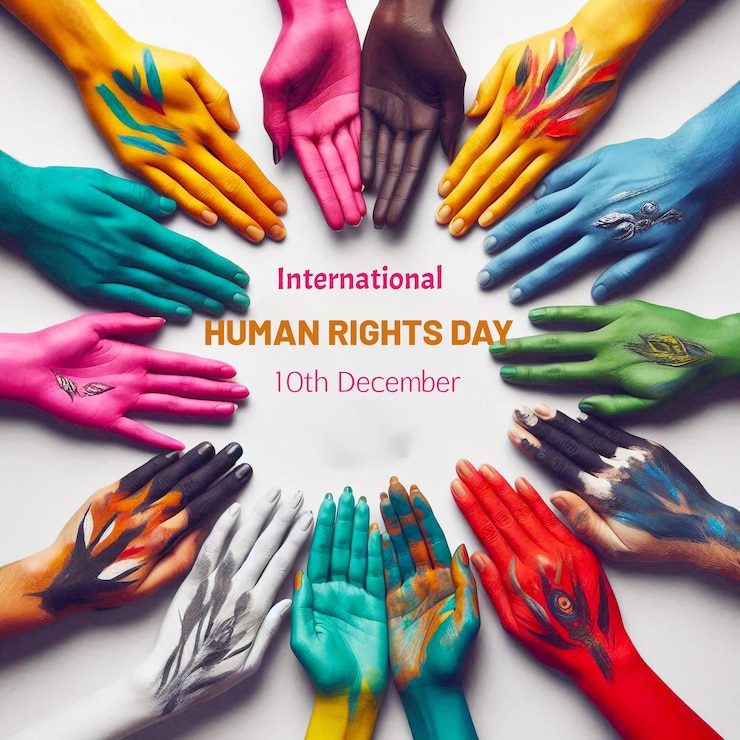 PSD fundo dia internacional dos direitos humanos