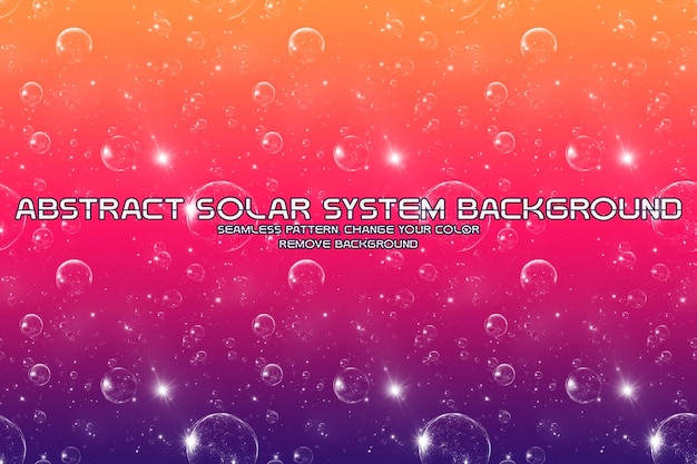 Fundo editável do brilho do sistema solar textura líquida preta e branca minimalista